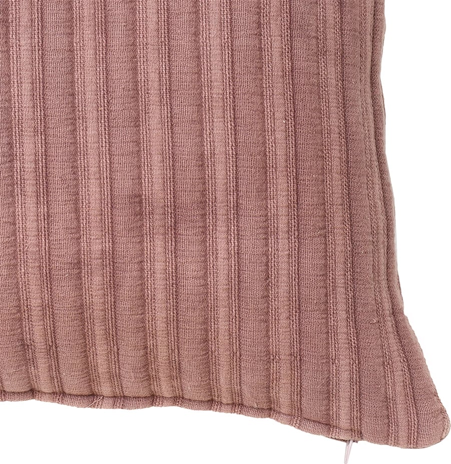 Jastëk dekorativ Amethyst B, kadife pambuku, ngjyrë puce, 50x50cm