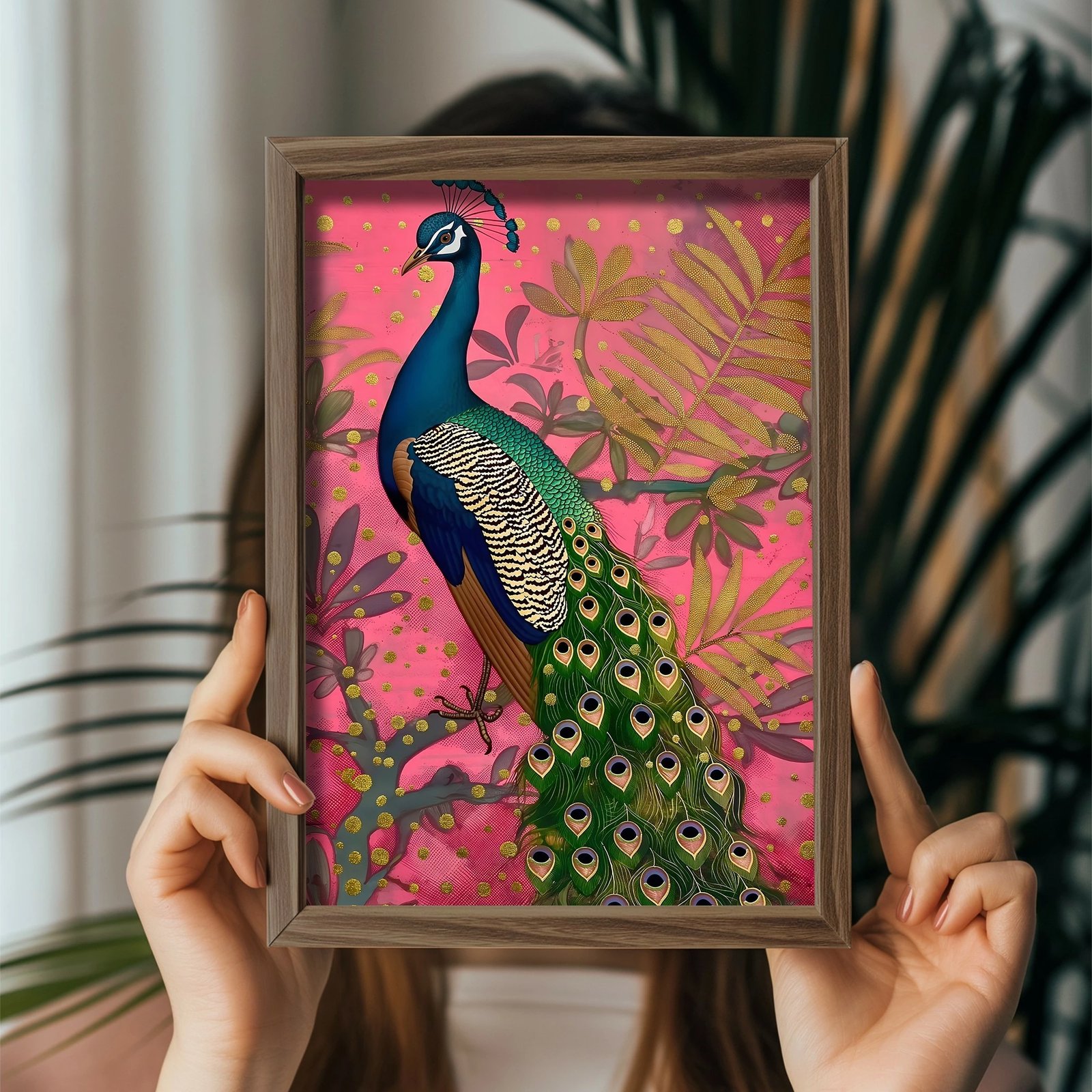 Pikturë dekorative me kornizë MDF, Wallity, GE137-L