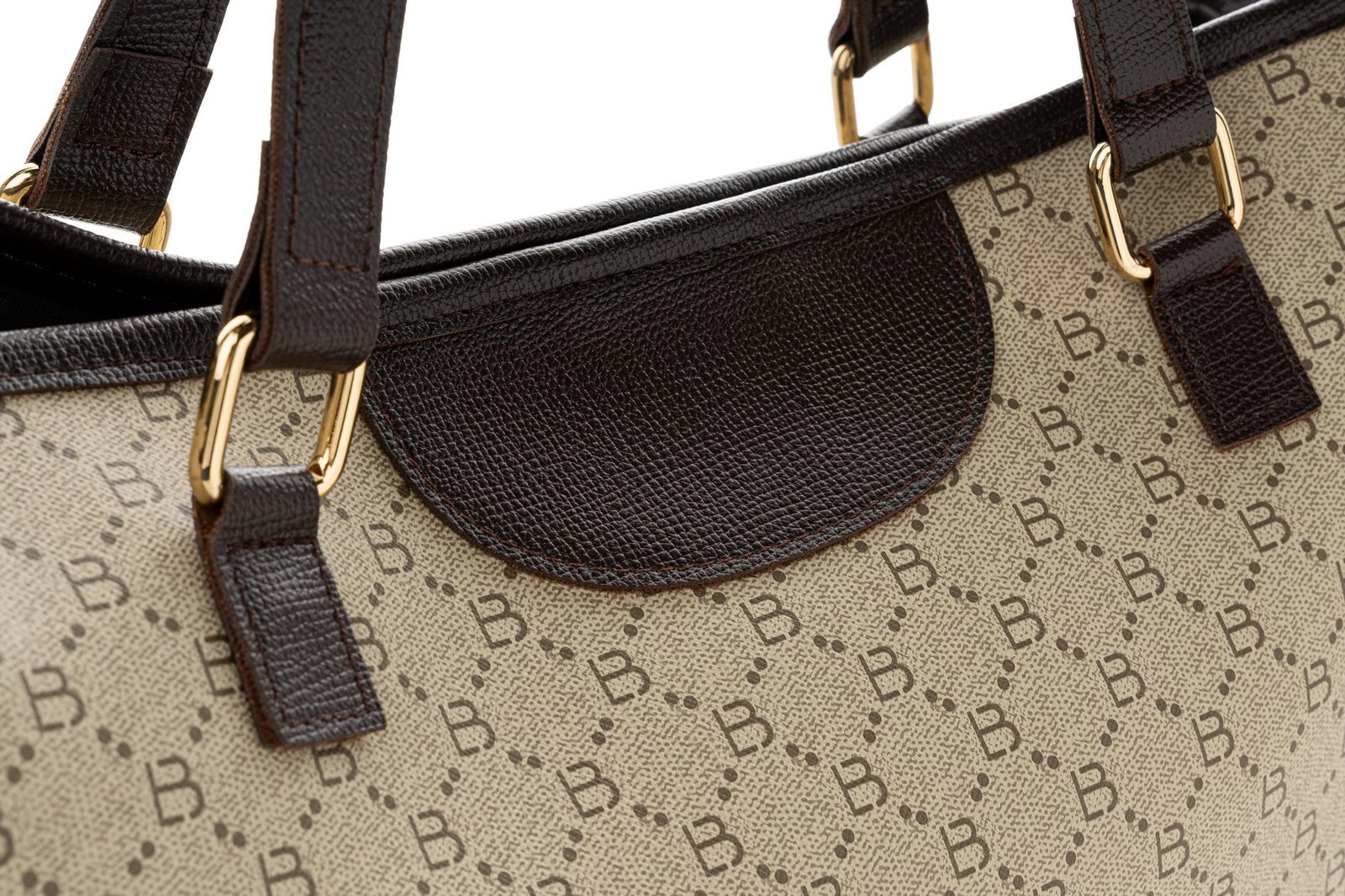 Tote bag Lucky Bees, krem, kafe, 355 v2