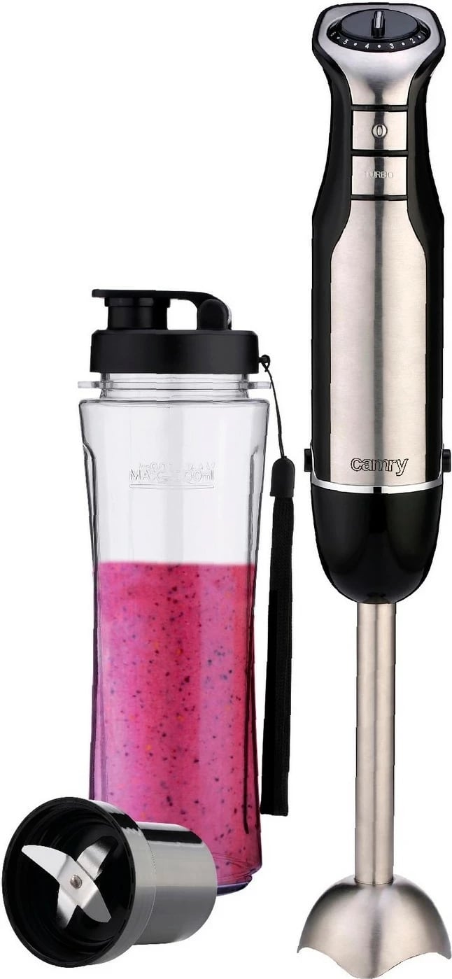 Blender manual Camry CR 4615, 400W, argjendtë-zi