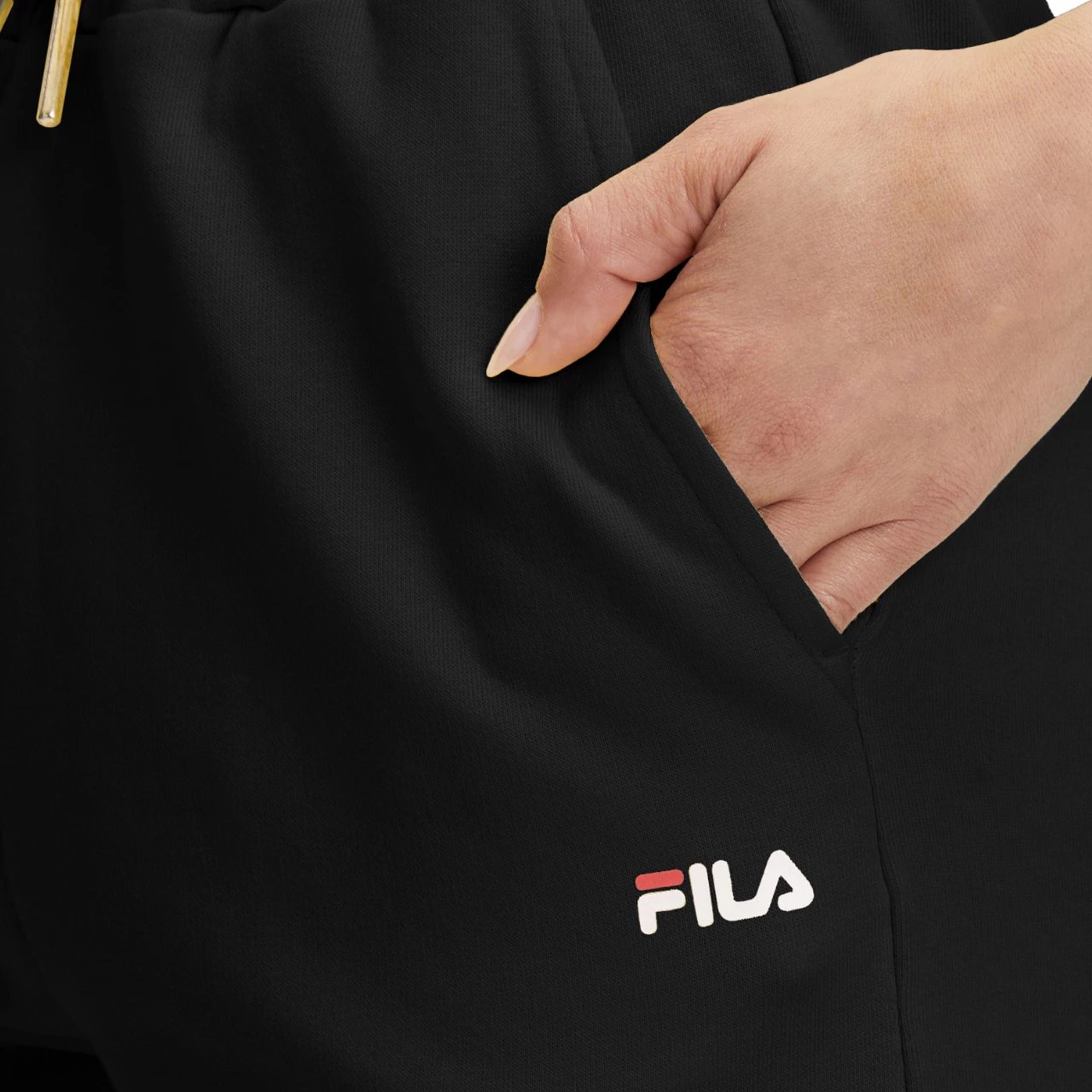 Pantallona sportive Fila për femra, të zeza