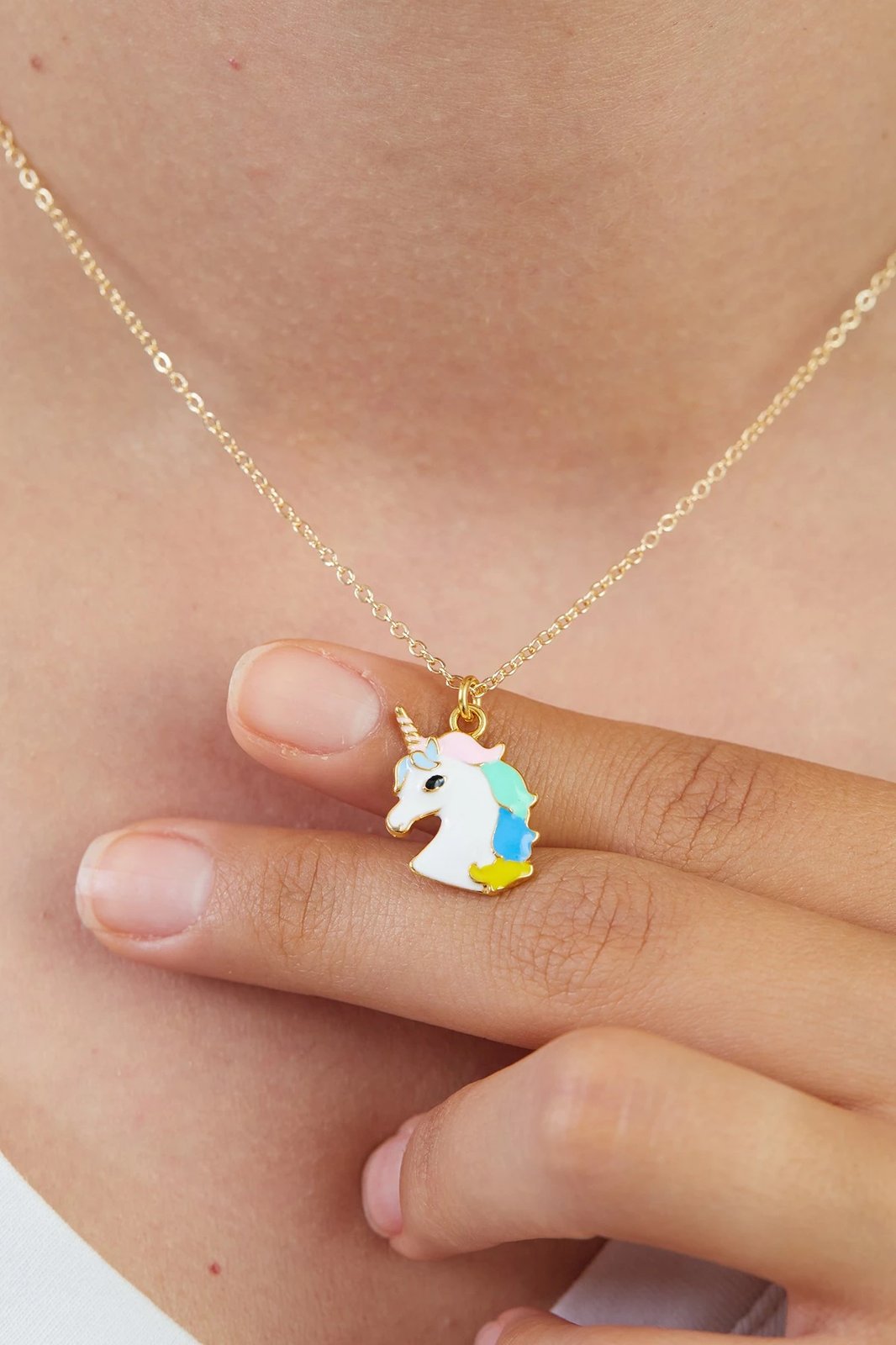 Varëse metalike, ngjyrë ari, me njëbrirësh, CHRM15012