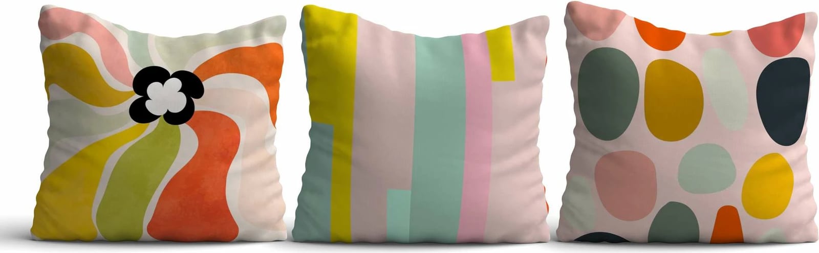 Set mbulesash jastëku (3 copë), dizajn Aberto, Asr_plw25 - 10