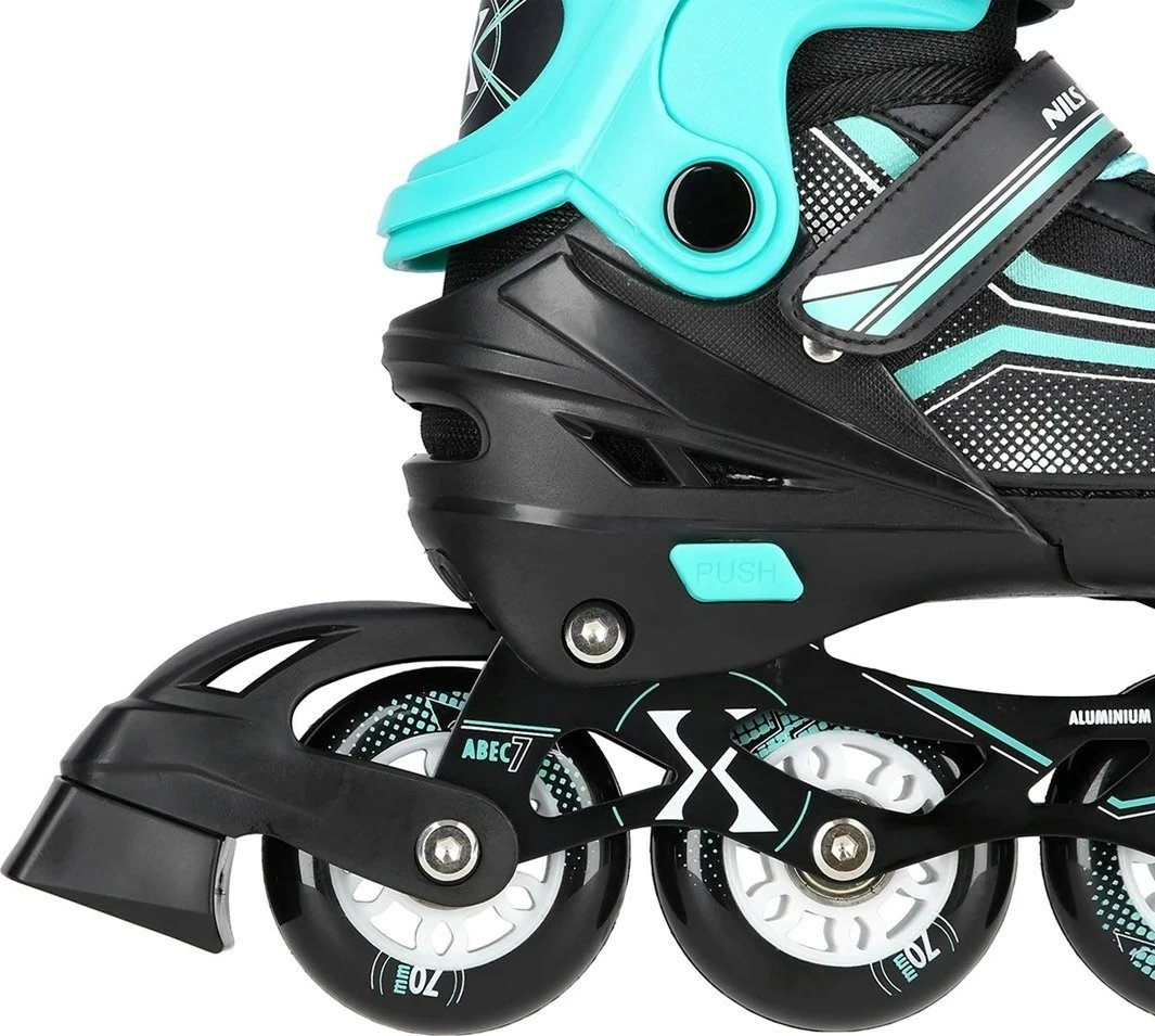 Patina NILS eXtreme NH18190 2-në-1, e zezë/blu, përmasa 39-43