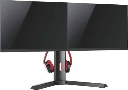 Mbajtës Gaming White Shark për 2 monitor 17-27 inch,GMS-3202 Rhamses
