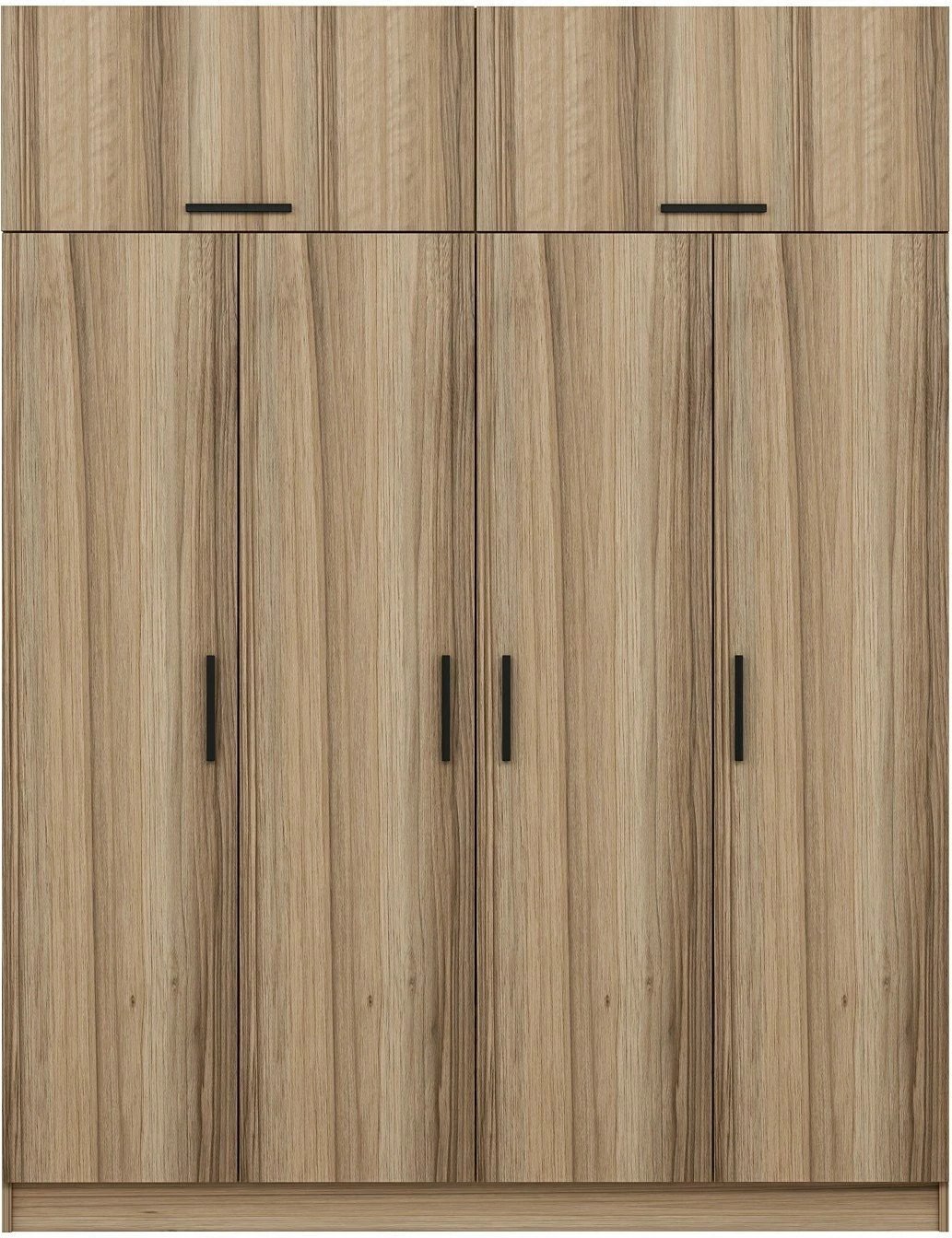 Dollap rrobash Skye Decor, ngjyrë dore, 7708