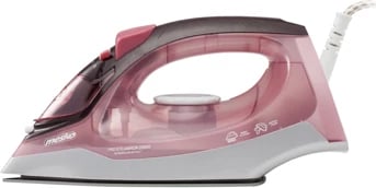 Hekur, Adler MS 5028, 2600 W, shollë qeramike, shpërndarje avulli 60 g/min, rozë