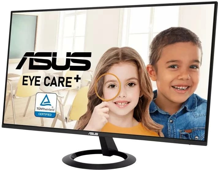 Monitor, Asus, VZ24EHF (90LM07C0-B01470), 23.8" Full HD IPS 100Hz Eye Care, e zezë/blu