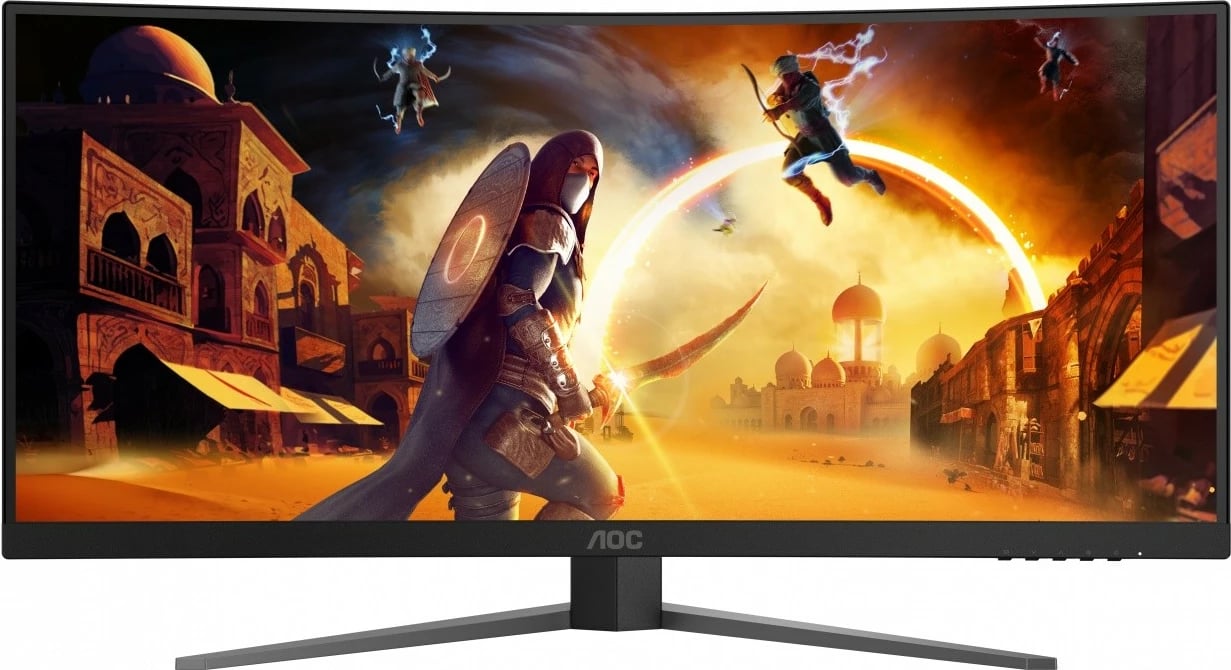 Monitor gaming AOC CU34G4Z, 34", 240Hz, VA, WQHD, HDMI 2.1, i zi