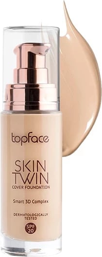 Fondatinë Top Face Skin Twin 002, 32 ml