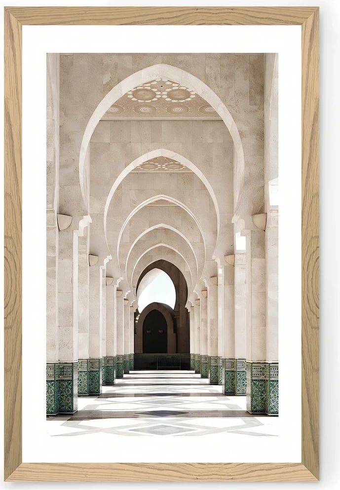 Pikturë dekorative për mur, Wallity, Tekhammdf103, shumëngjyrëshe, 33x48cm