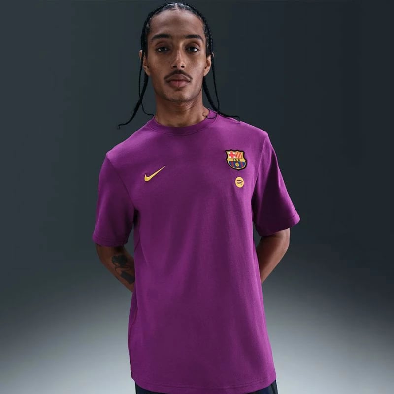 Maicë për meshkuj Nike FC Barcelona, e kuqe/vjollcë