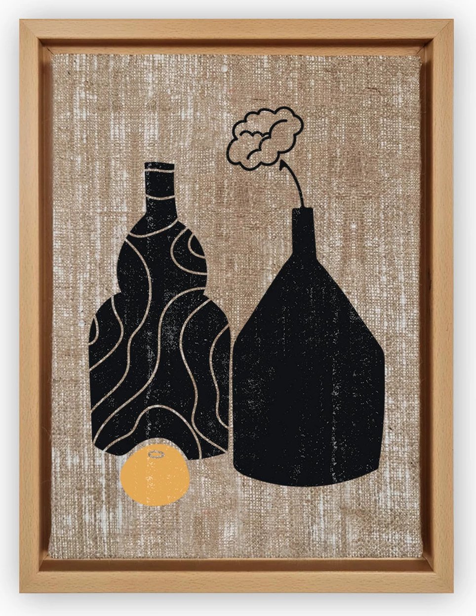 Pikturë dekorative në kanavacë, shumëngjyrëshe, Wallity, LNJ21862687305 - 96136, 96x136cm