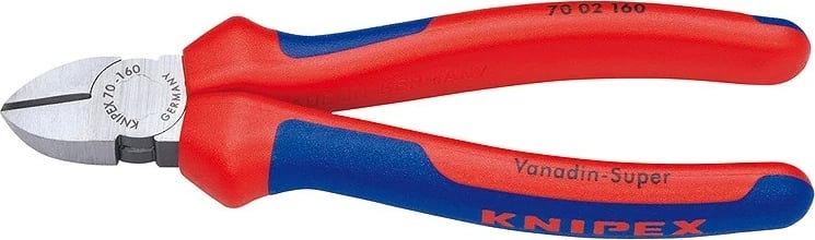 Knipex KP-7002125, Pinca prerëse, e kuqe dhe blu