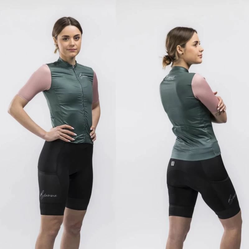 Maicë për femra Biemme, e gjelbër dhe rozë