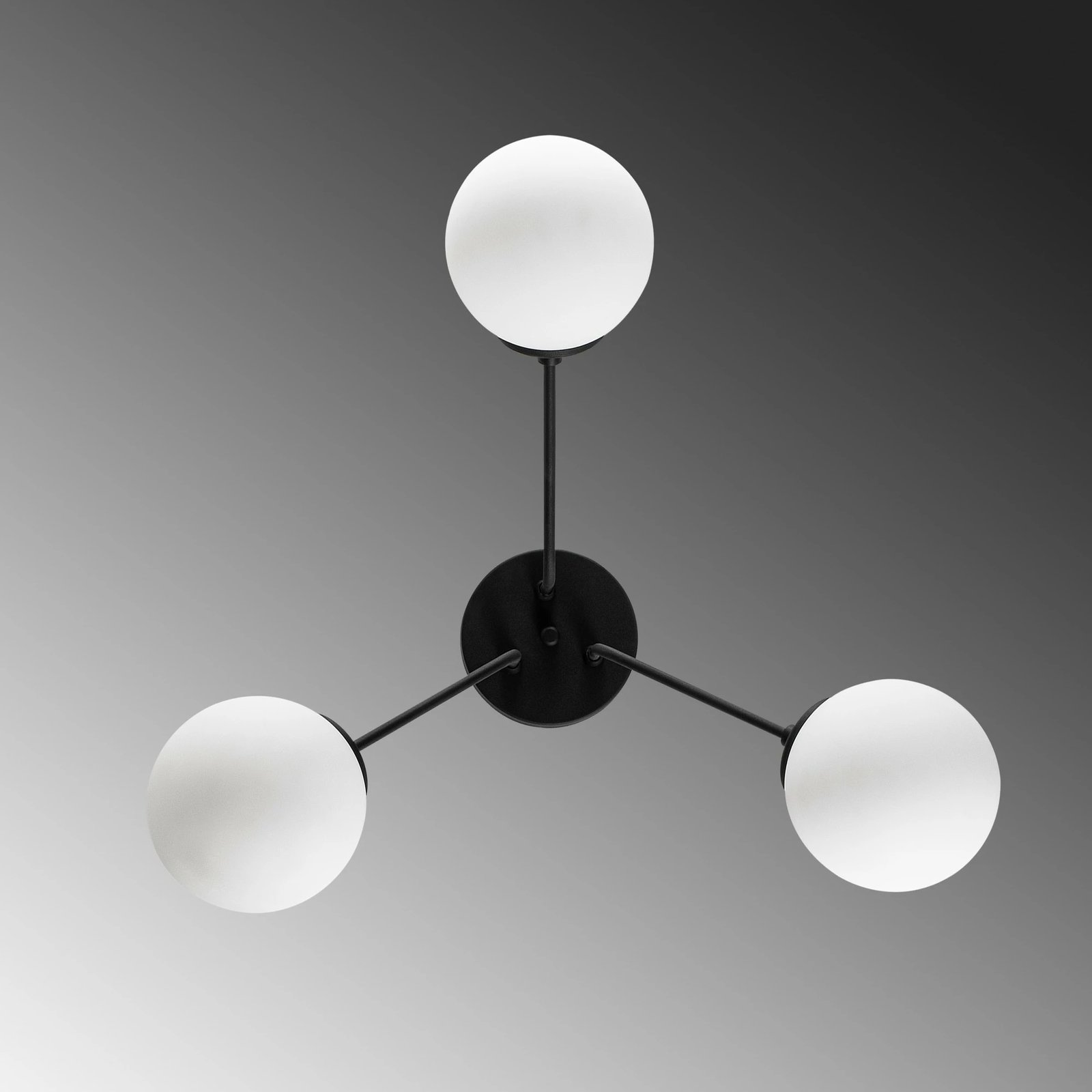 Llambë tavani Opviq, Orion - 13955, ngjyrë e zezë