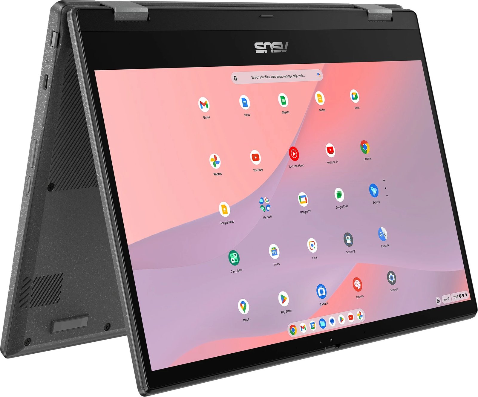 Chromebook ASUS Flip CM1 CM1402FM2A-EC0015, MediaTek 520, 8GB RAM, 128GB, ChromeOS, gri