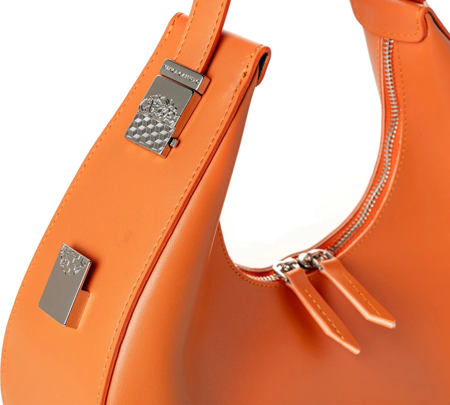 Çantë supi, ngjyrë portokalli e djegur, Vince Camuto, Riviera