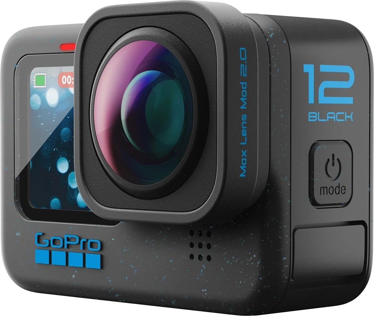 Lentë GoPro Max Lens Mod 2.0 për HERO13, HERO12, e zezë
