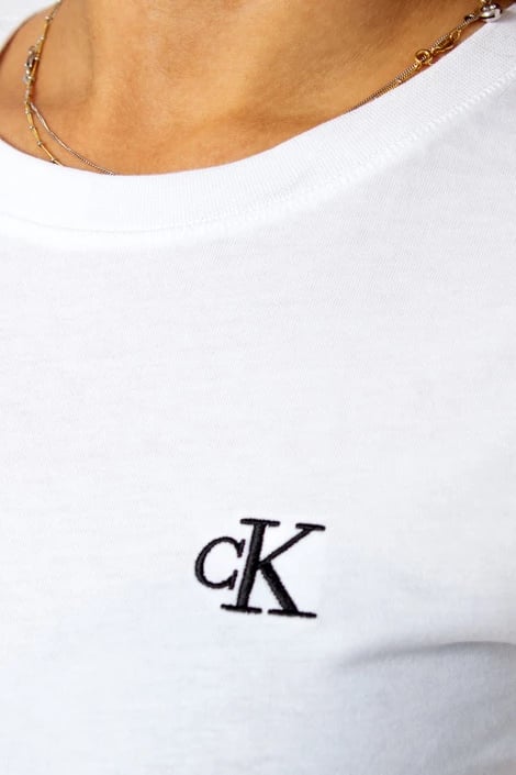 Maicë për femra Calvin Klein Jeans, e bardhë 
