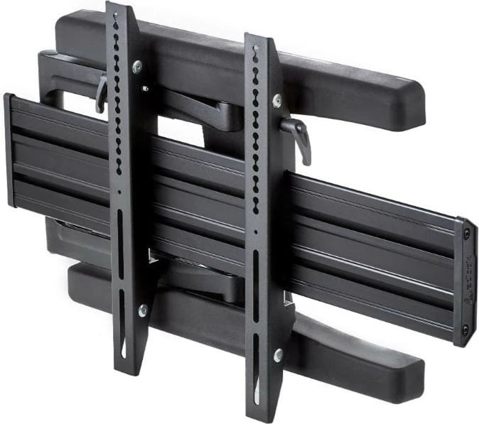 Mbajtës muri për monitor/TV Edbak VSM653, 49-65 inç, rrotullues, alumini, i zi
