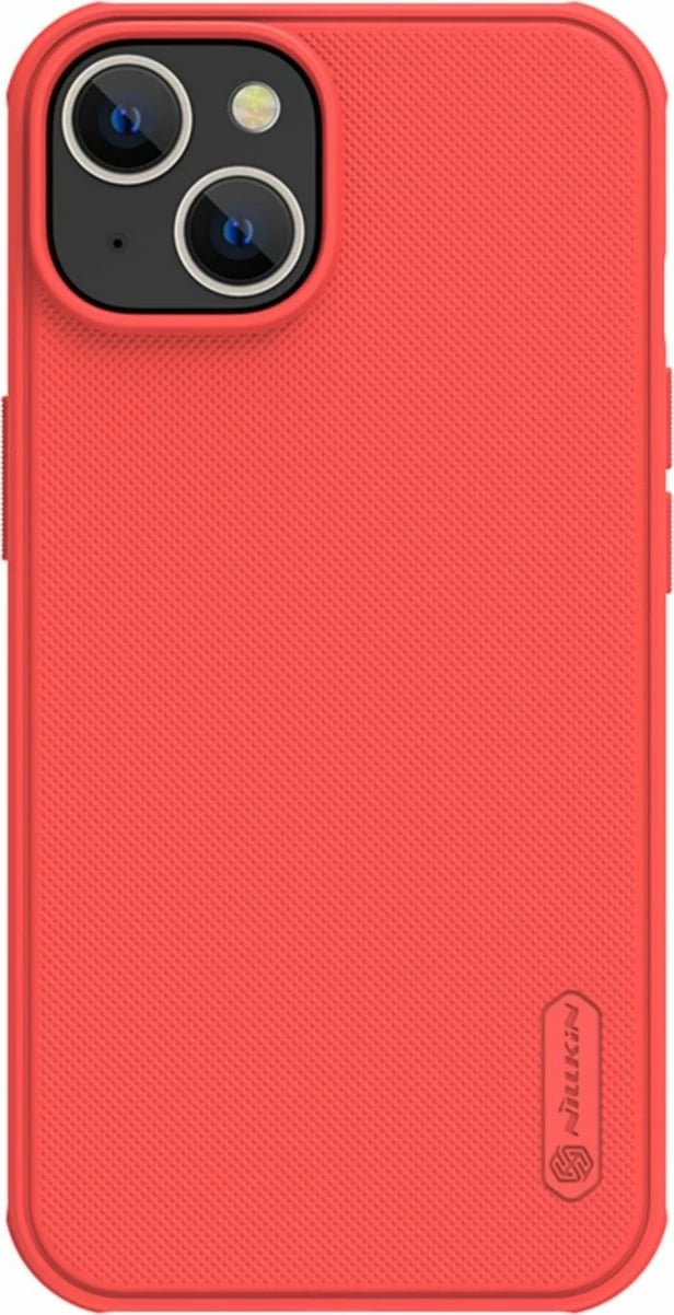 Mbështjellës Nillkin Super Frosted Shield Pro për iPhone 14 Plus, i kuq
