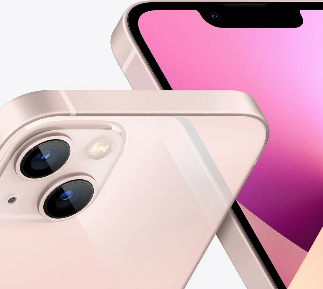 Celular Apple iPhone 13, 6.1",128GB, rozë