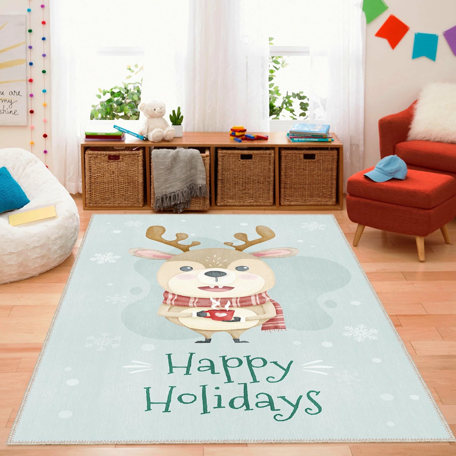 Qilim multingjyrësh për fëmijë, 100x150cm, Conceptum Hypnose, Woobtny0309