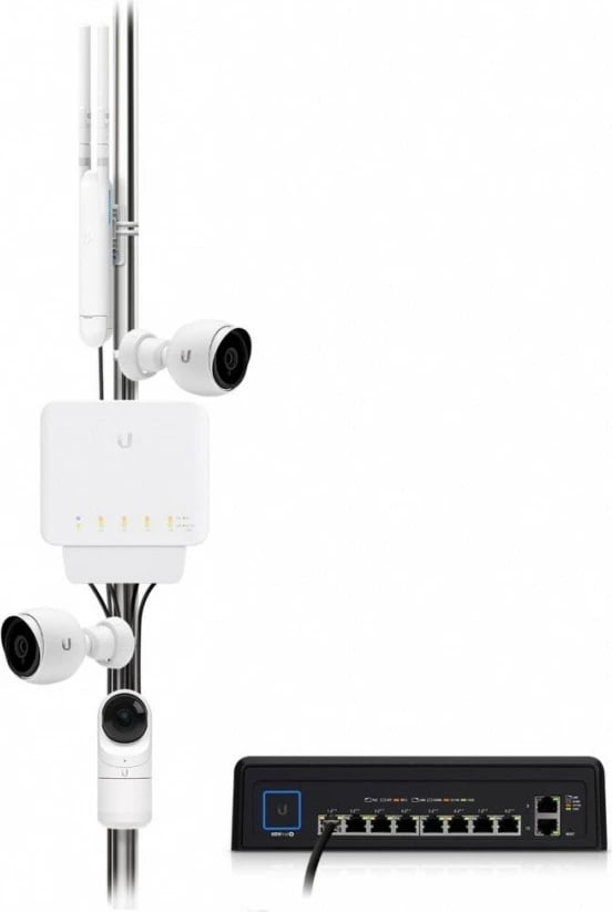 Switch i menaxhuar Ubiquiti UniFi Switch Flex USW-Flex-3, 5 porta, i bardhë