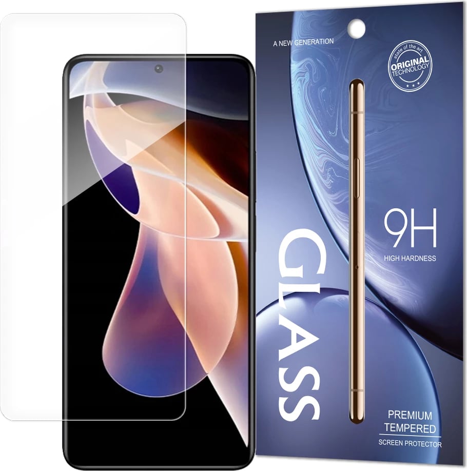 Mbrojtës xhami Hurtel për Xiaomi Redmi Note 11 Pro / 11 Pro+, 9H, paketim zarf