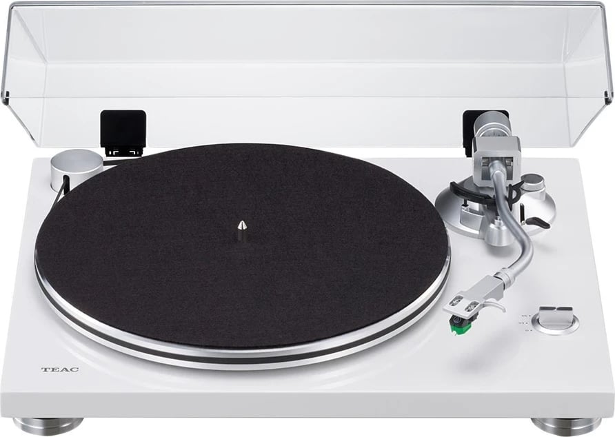 Gramofon TEAC TN-3B-A, i bardhë