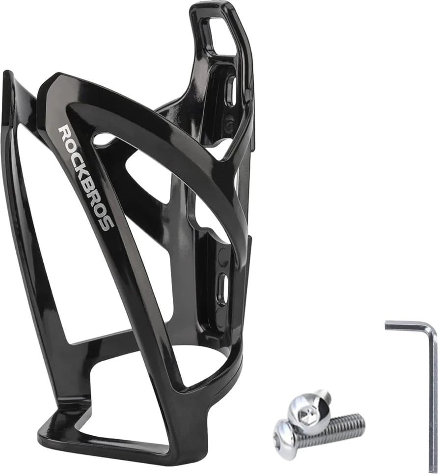 Mbajtës shishe për biçikletë Rockbros FK338, PC, zi