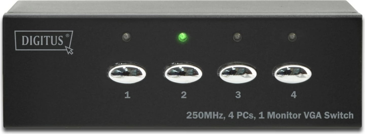 Switch VGA Digitus 4 porte, 250MHz, i zi