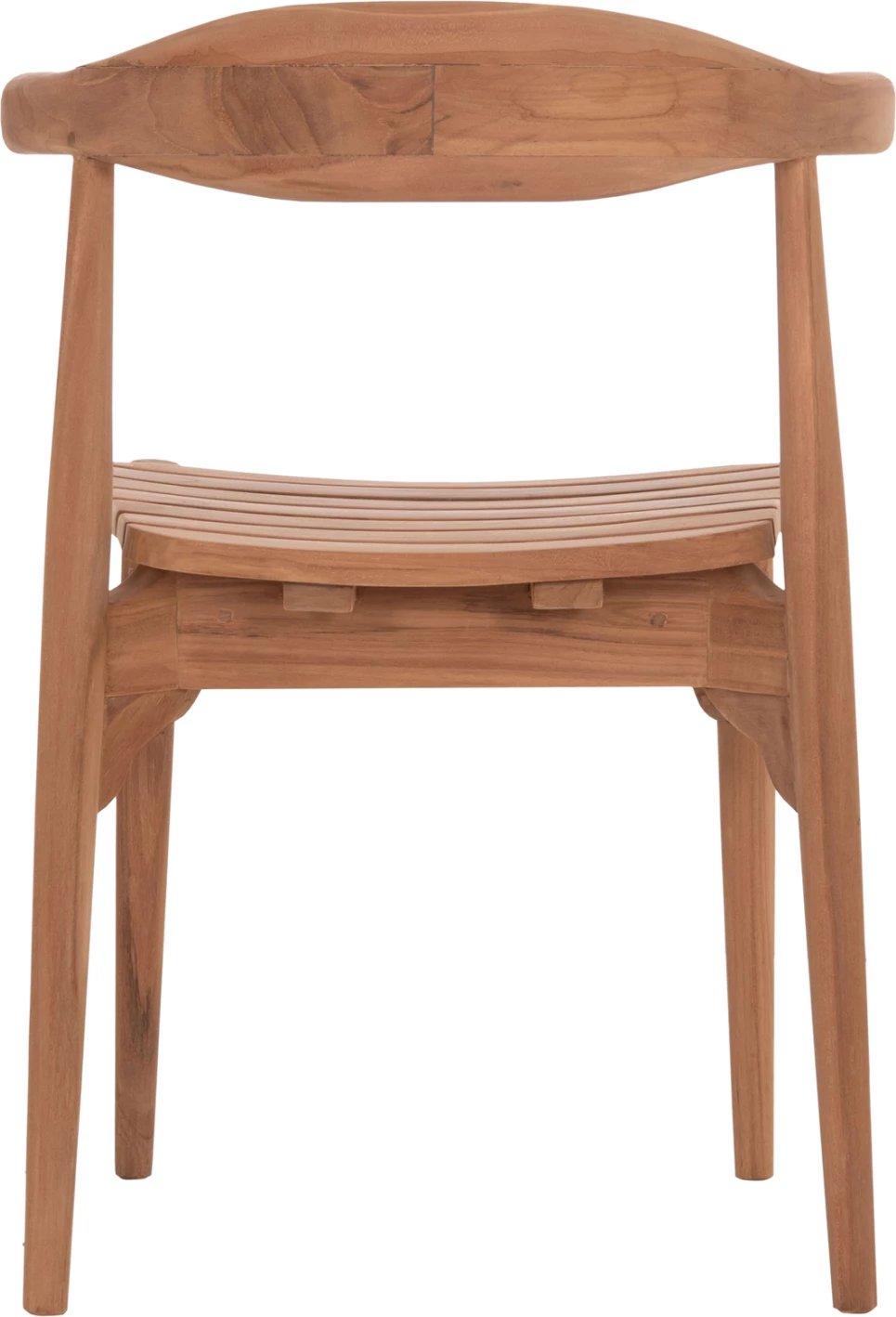 Karrige për ngrënie jashtë, dru tik, DONNY, 52x54x74cm