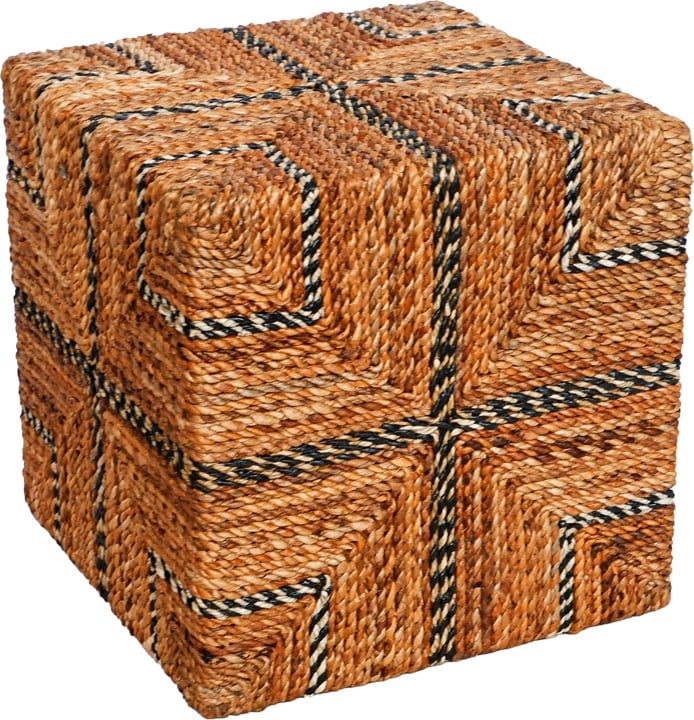 Karrige për bar Lerkmon Inart, ngjyrë natyrale, 40x40x40cm