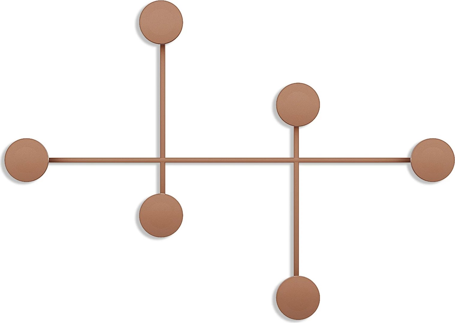 Varëse muri metalike, ngjyrë bakri, Wallity Dama-C