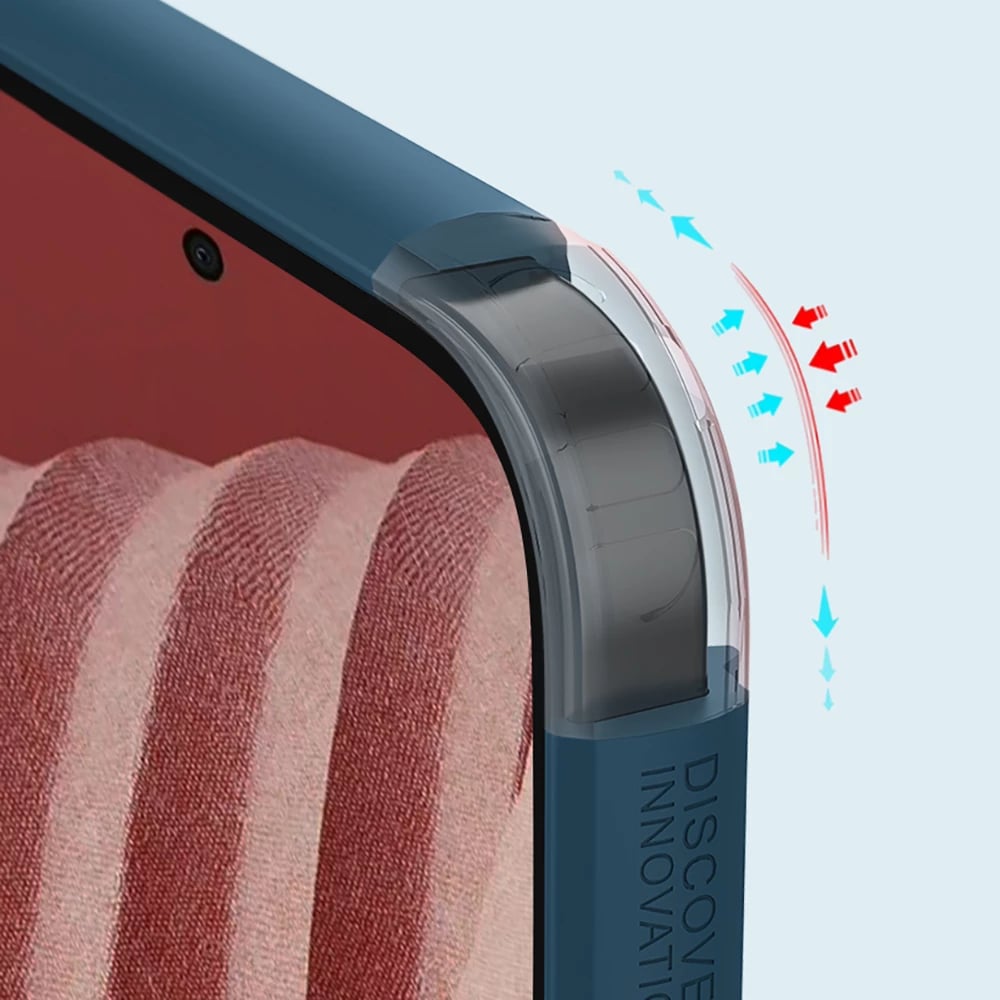 Mbështjellës Nillkin Super Frosted Shield Pro për Samsung Galaxy A73, i kuq