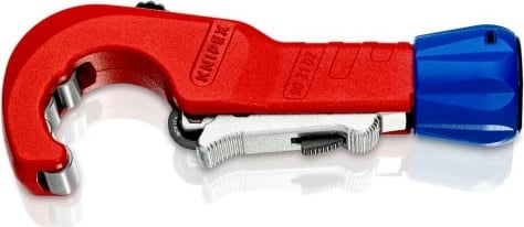 Prerëse tubash Knipex 90 31 03 BK, për bakër, bronz, çelik, 260mm, blu/kuqe