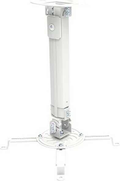 Krah tavani për projektor Techly 309654, 38-58cm, 13.5kg, Argjend