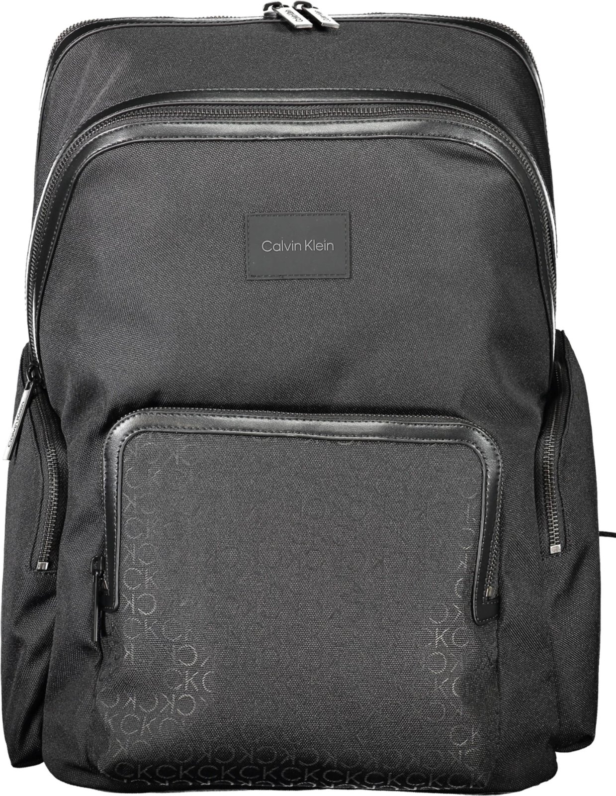 Backpack për meshkuj CALVIN KLEIN, i zi