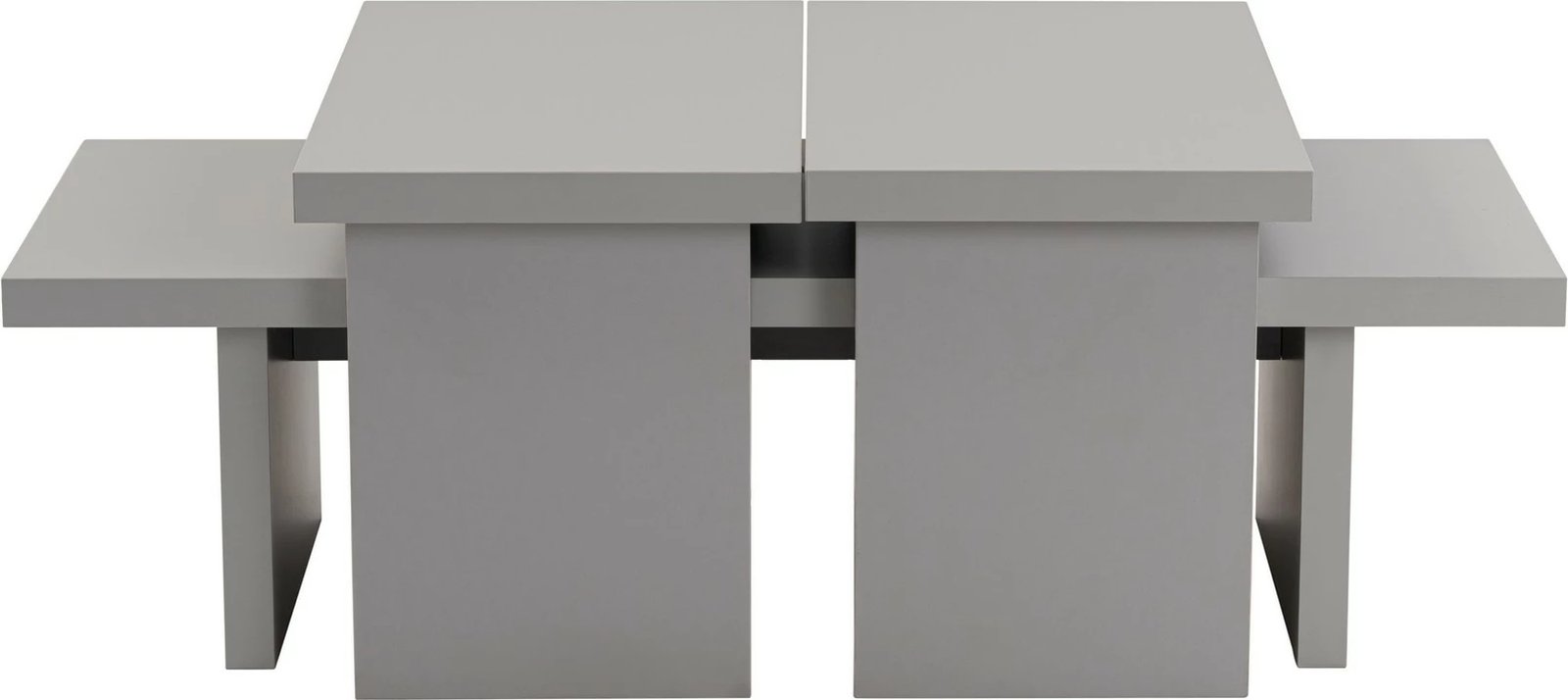 Set tavolinash kafeje Nordure, Sanctuary, ngjyrë gri