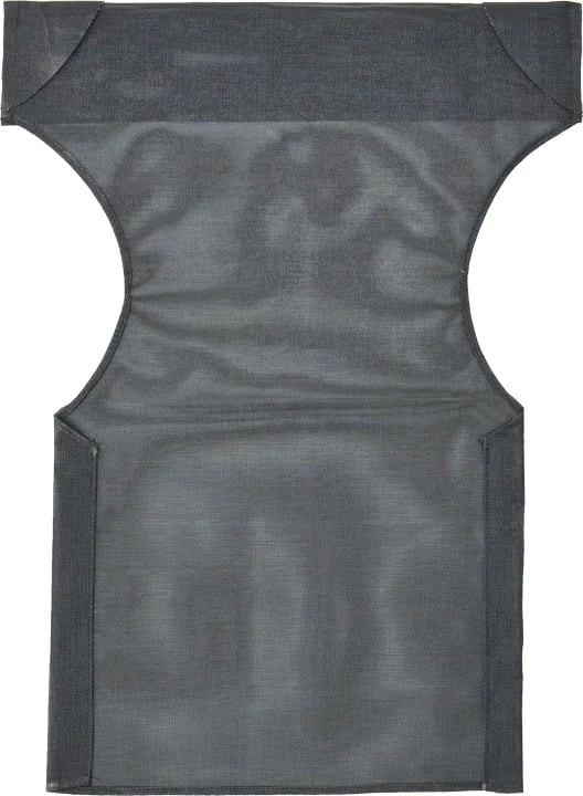 Pëlhurë e perforuar për karrige regjisori, ngjyrë gri, 45/57x1x78.5 cm