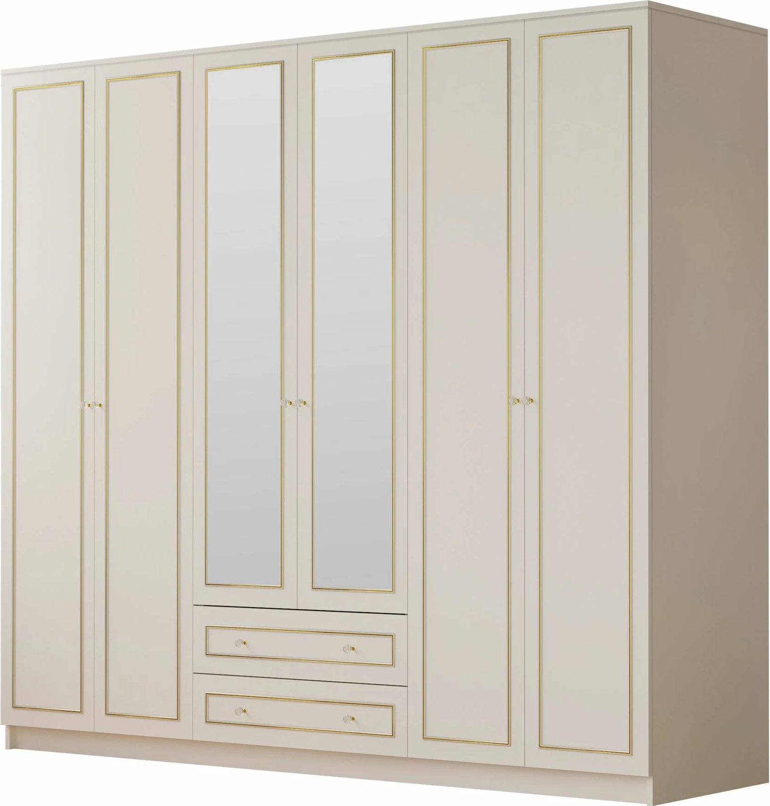 Dollap Skye Decor, Rb-085-02, ngjyrë e bardhë mat