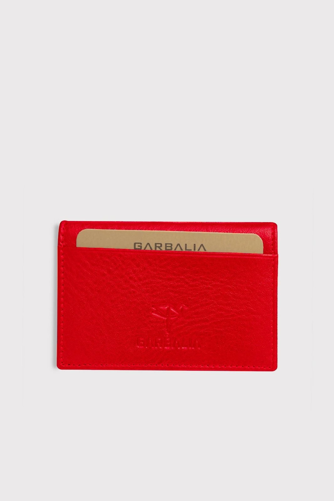 Mbajtës kartelash lëkurë, i kuq, Zoozie Bags, Vera