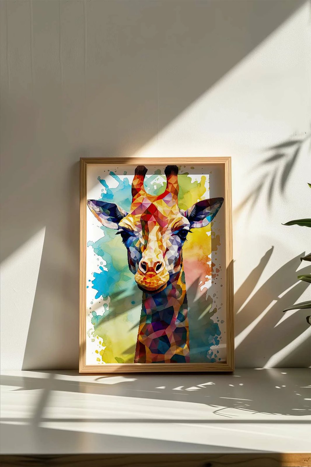 Pikturë dekorative me kornizë, shumëngjyrëshe, Wallity, Mscartmdl27