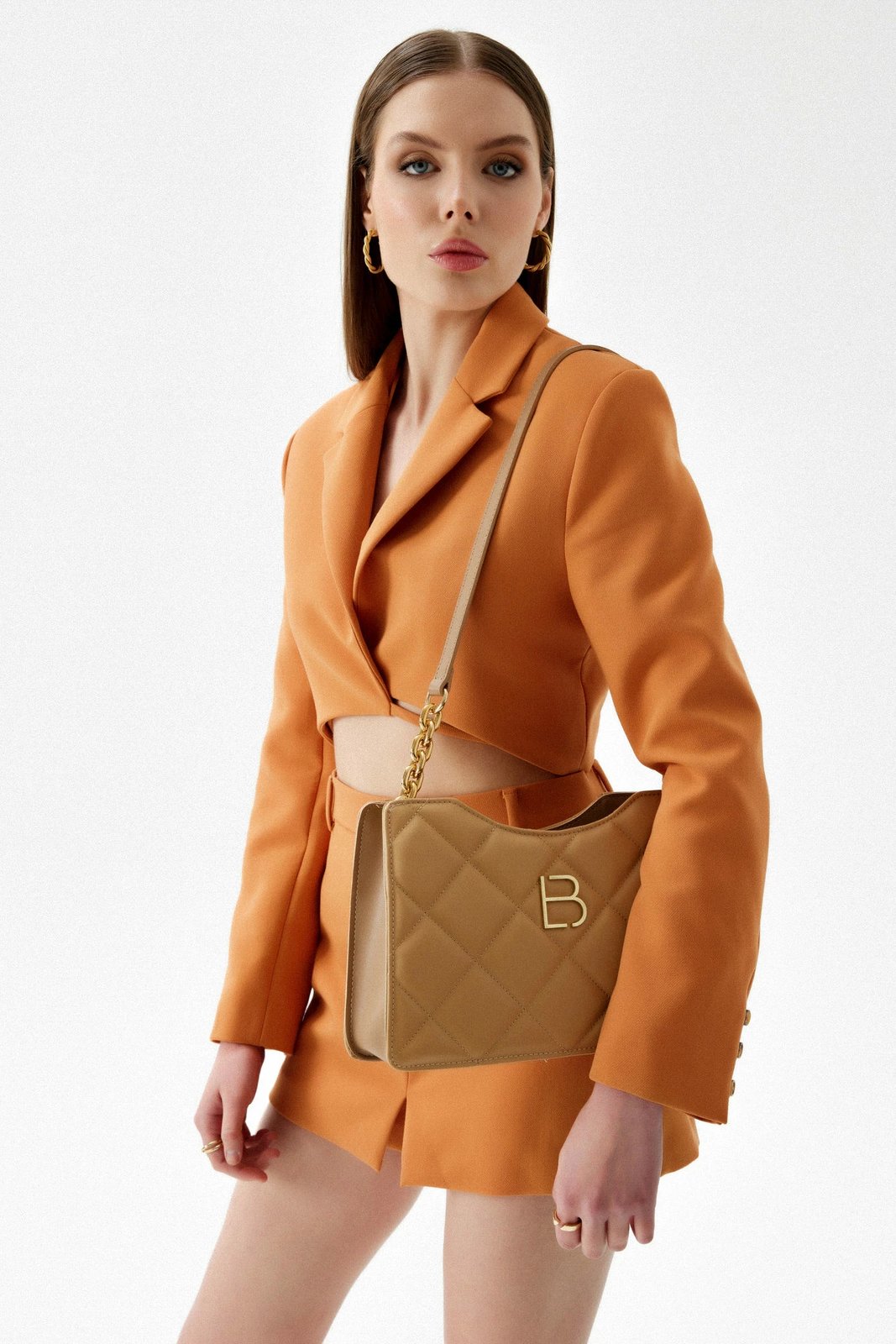 Çantë supi Lucky Bees, ngjyrë camel, 410