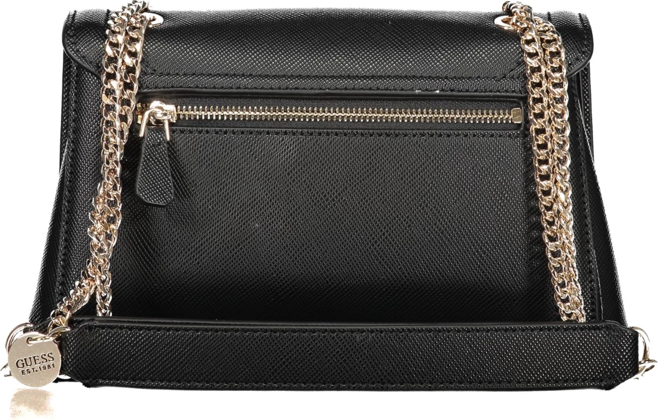 Çantë GUESS JEANS NOELLE II për femra, e zezë