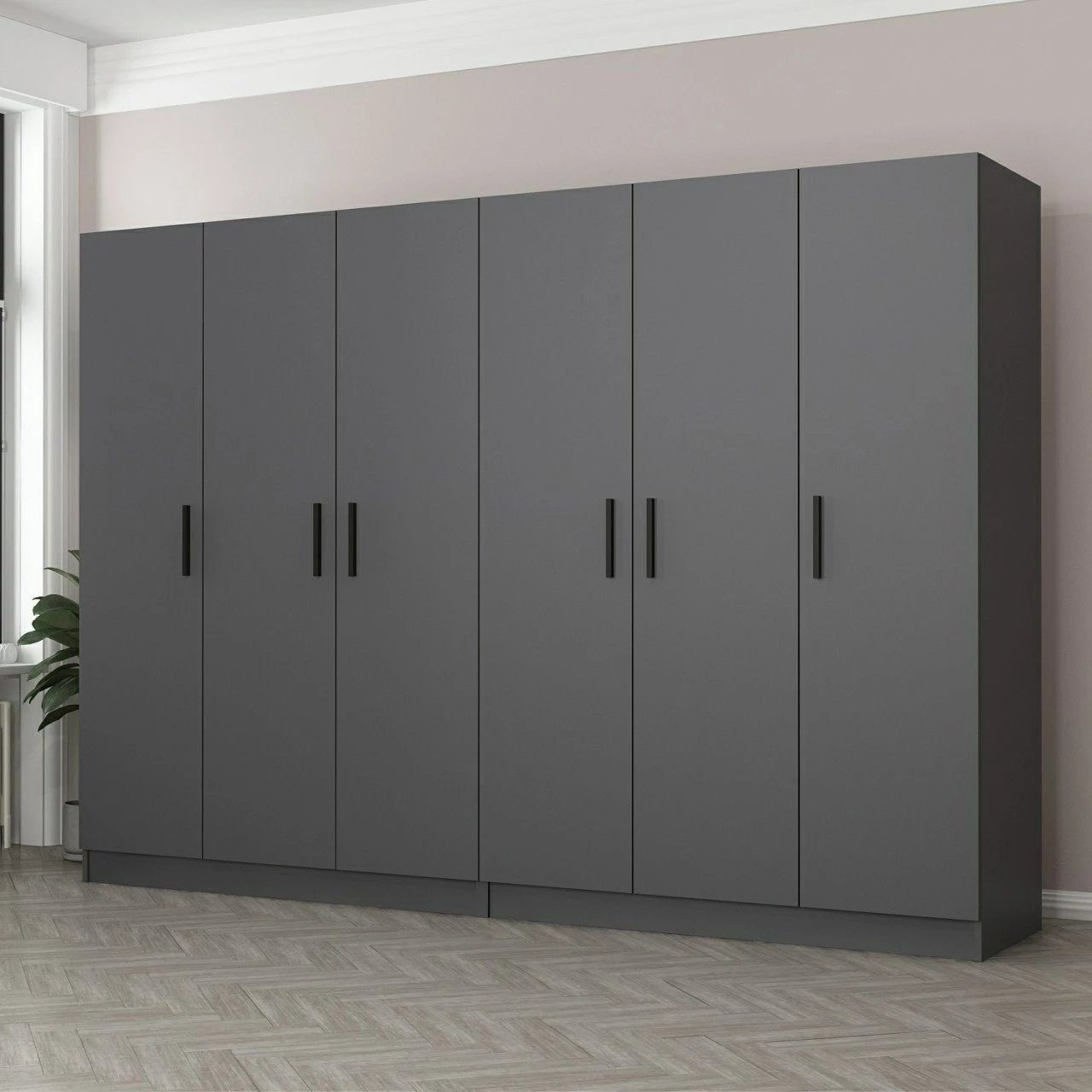 Dollap Skye Decor, anthracite, 4977