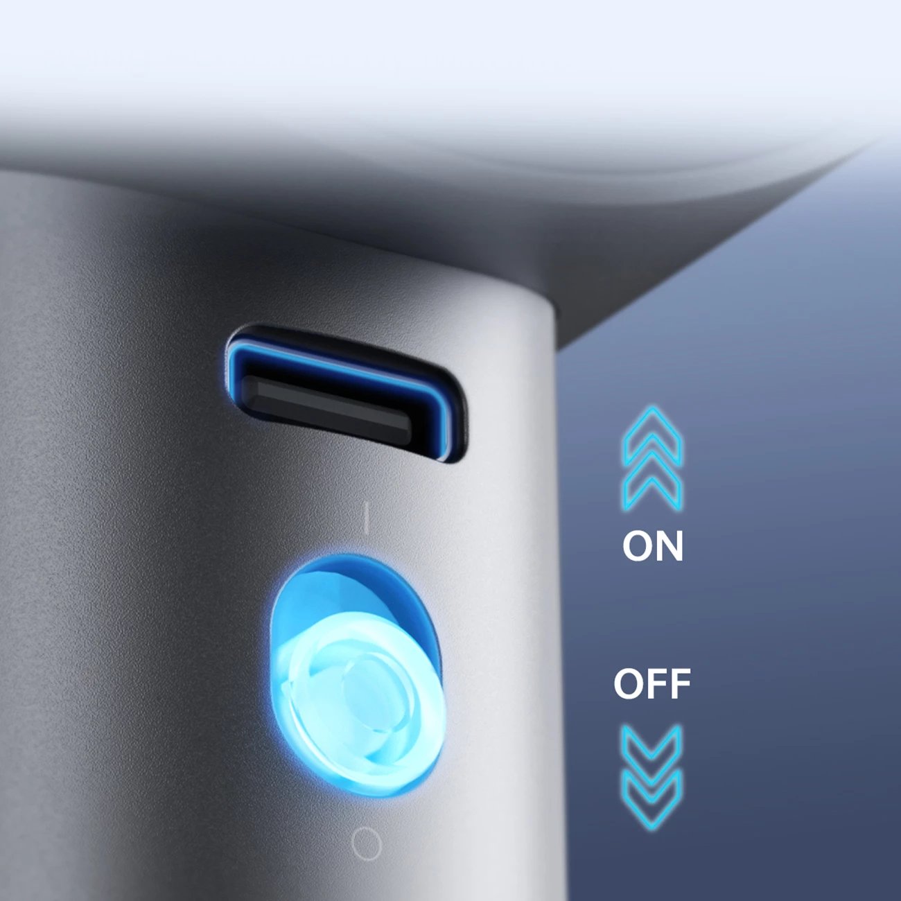 Ventilator dore Jisulife Pro1 S FA53PRO, 5000 mAh, USB-C, Gri e errët