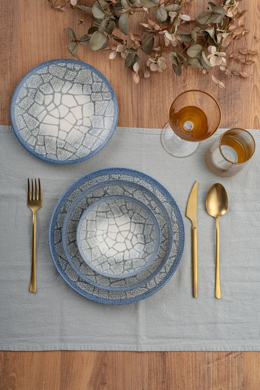 Set enësh për drekë (24 copë), Hermia, GBSATN24KY4R13261